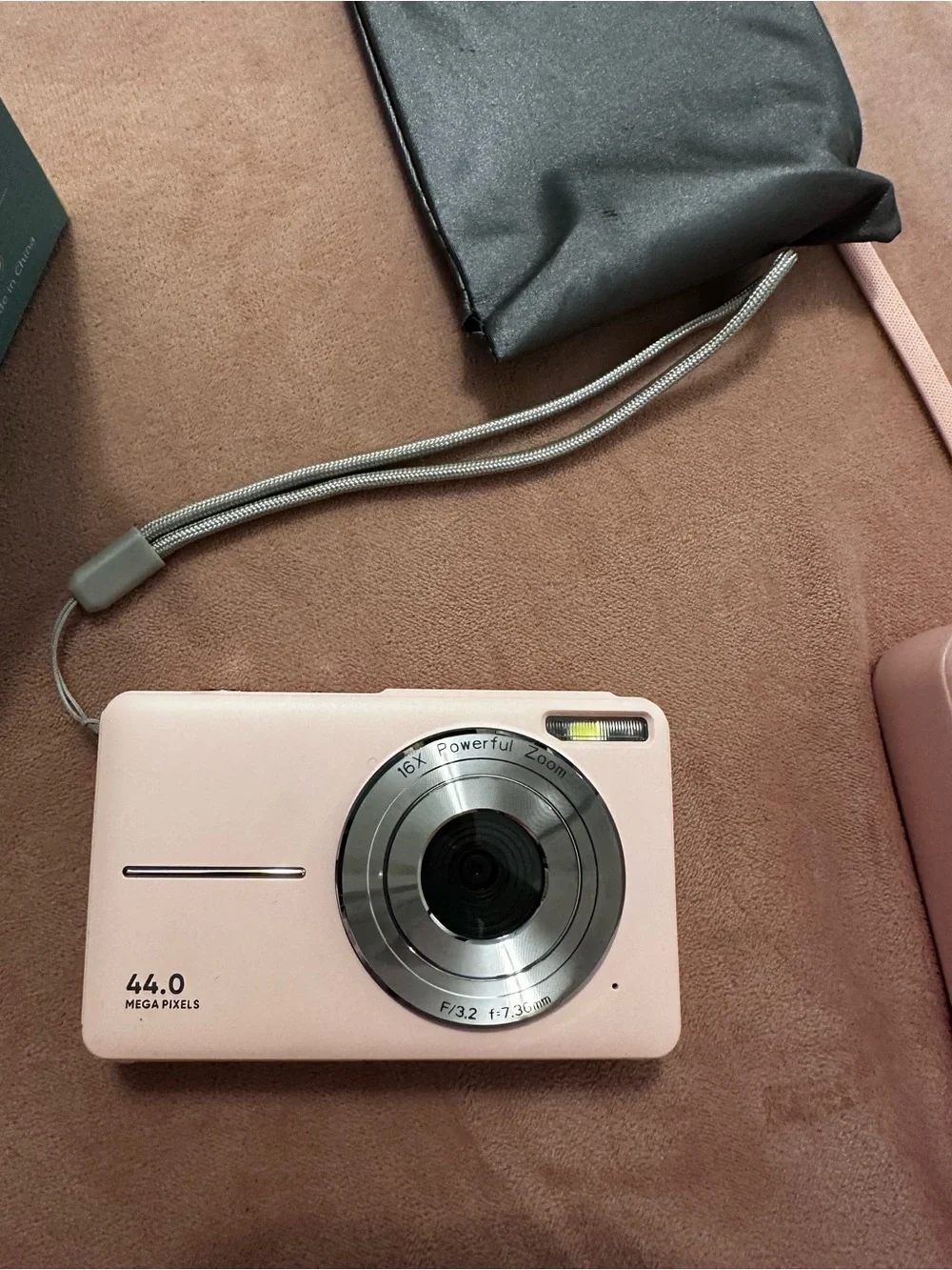 Digital Camera FHD 1080P Pink - Compact Everyday Camera